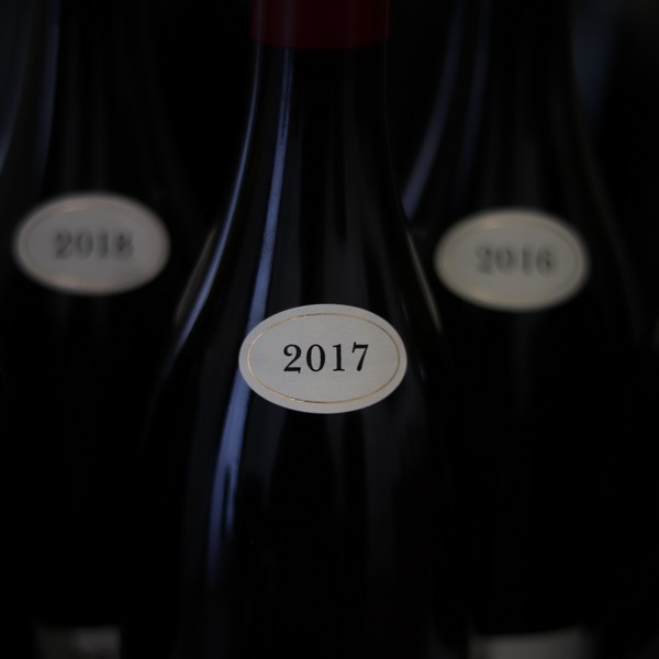 Example of private tasting : a vertical tasting of Nuits-Saint-Georges 1er cru Saint-Georges between the vintages 2012 and 2020.