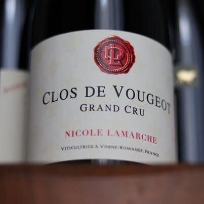 Clos Vougeot Grand Cru is one of the 10 emblematic wines tasted during the class "Pure Tasting".